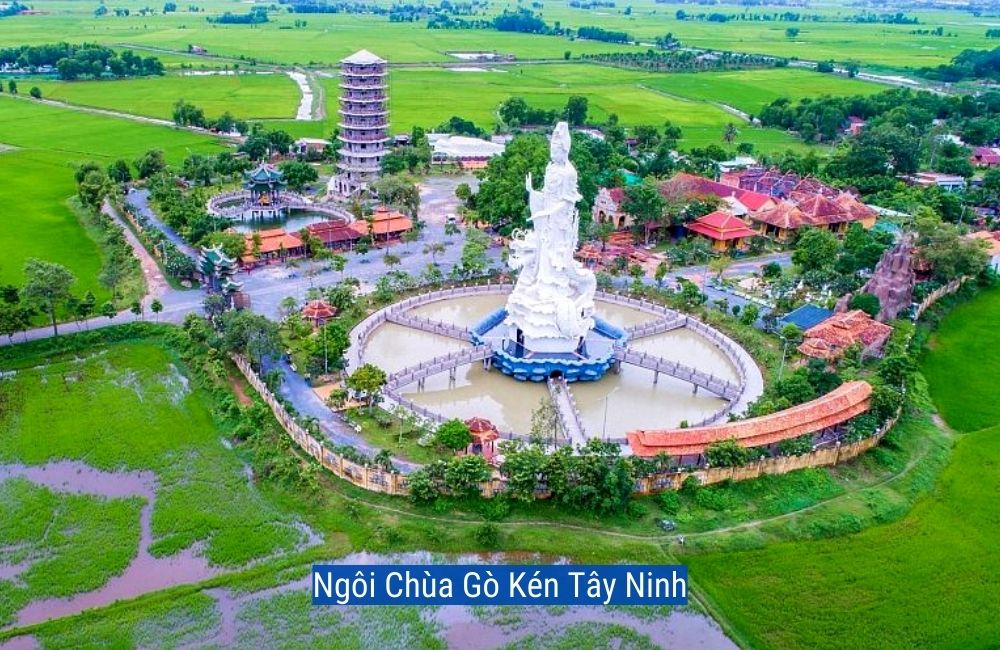 ngôi chùa gò kén Tây Ninh