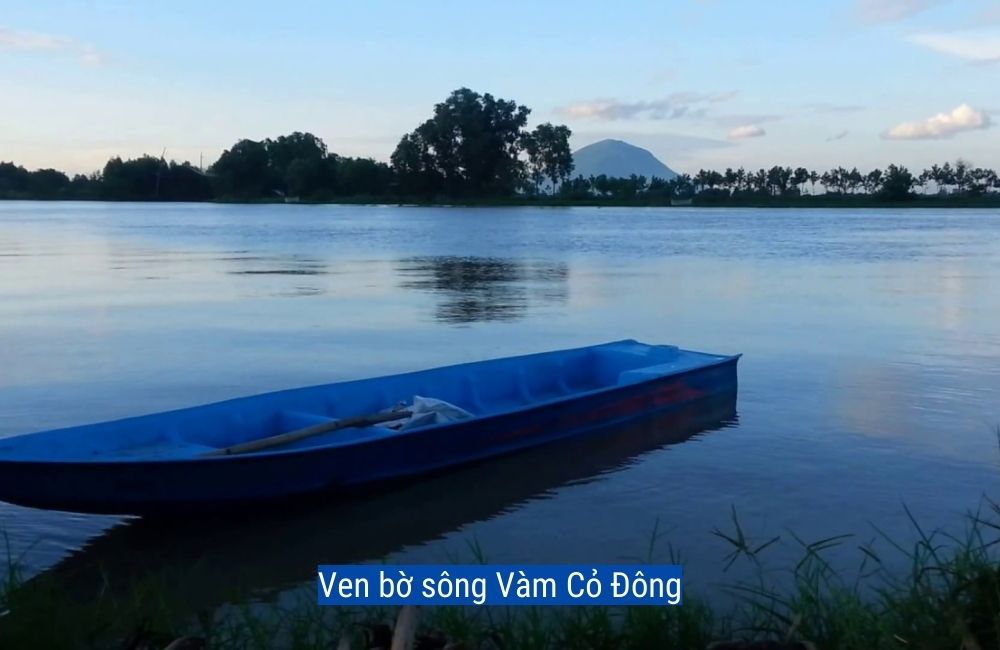 Ven sông vàm cỏ đông Tây Ninh