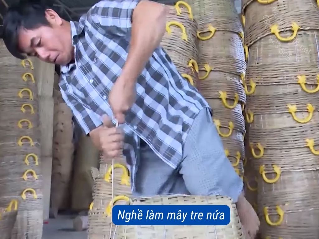 nghề làm tre nứa ở Tây Ninh