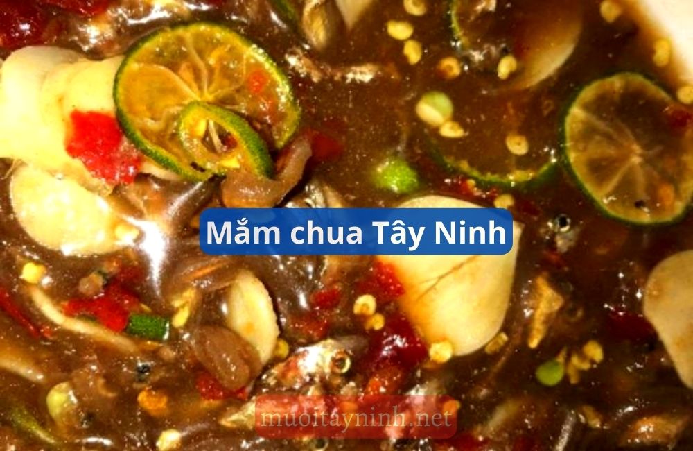 đặc sản mắm chua Tây Ninh